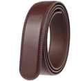 thumbnail image 1 of Correa de cuerpo con hebilla automática para hombre, correa de piel de vaca sencilla y de moda, 3,5 cm de ancho ZD118, 1 of 5