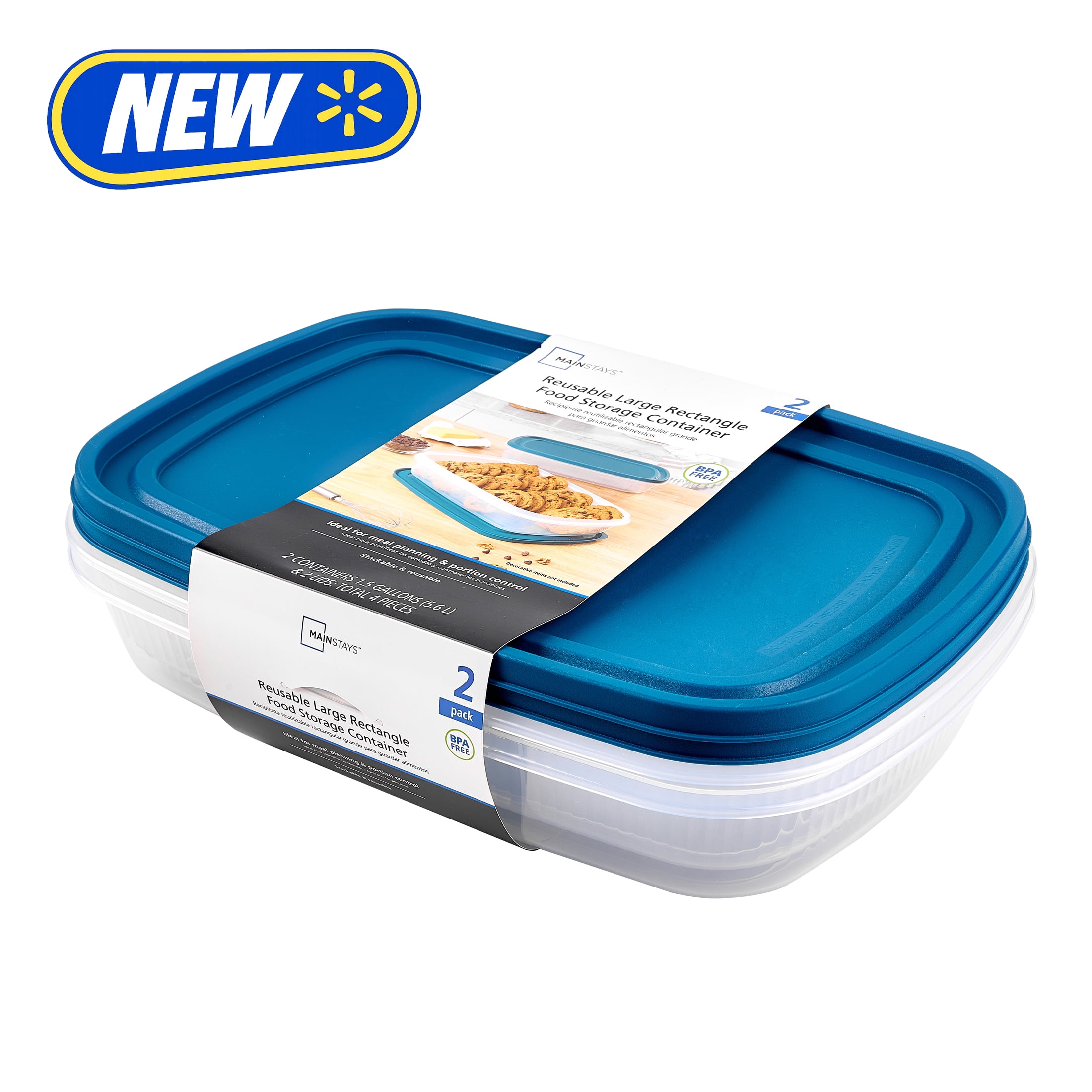Tupperware XL Food Storage Container, 1.5 Gallon, Airtight, BPA