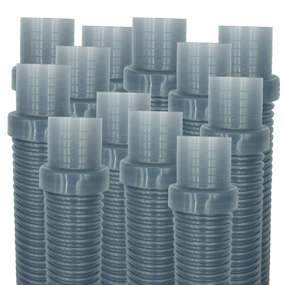 Puri Tech Pool Vac Ultra AquaBug Hose Translucent Blue 4ft 12 Pk 48 Long