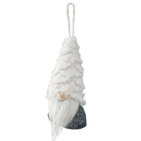 

Christmas Pendants Swedish Gnome Xmas Themed Rudolph Elf Figure with Hanging String for Home Bar Shop White