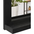 thumbnail image 6 of Sfugno Wall Mirror with Shelf, 20 x 16 inch Wall Mirror Hanging for Bathroom, Vanity, Bedroom, Entryway, Living Room(Black), 6 of 7