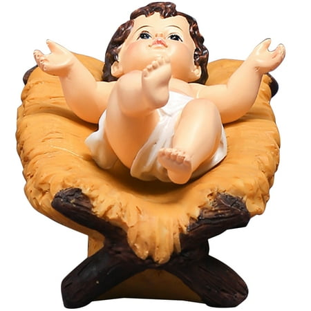 

DiMaddie Small Baby Jesus Nativity Statue in Box - Christian Christmas Decor