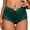 D, variant on Women Floral Lace Underwear High Waisted Seamless Thongs For Women Breathable Sexy Bikini Panty Brief Panties
