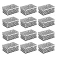thumbnail image 2 of Cajas de dulces Yotijar 12 Piezas Maleta de Caramelos para Chocolate Dulce Tuercas plata, 2 of 10