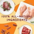 thumbnail image 5 of (4 pack) Jungle Calling Triple Flavor Rolls Dog Treats,Real Chicken Duck Beef Meat, Rawhide Free Dog Snacks, 14 OZ, 5 of 10
