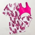 thumbnail image 4 of LNMQLPDBS Teen Girl Swimsuits Girls' Swimwear Bikini Teen Boys Rashguard Long Sleeve 0-3 Months Baby Boy Clothes Kids Clothes Girls Size 10-12 24 Months Girls Clothes Baby Clothes Girl, 4 of 6