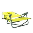 thumbnail image 3 of Ostrich The Heavy-Duty Backpacker Portable Reclining Beach Chair w/ Face Hole, Lime Green, 3 of 12