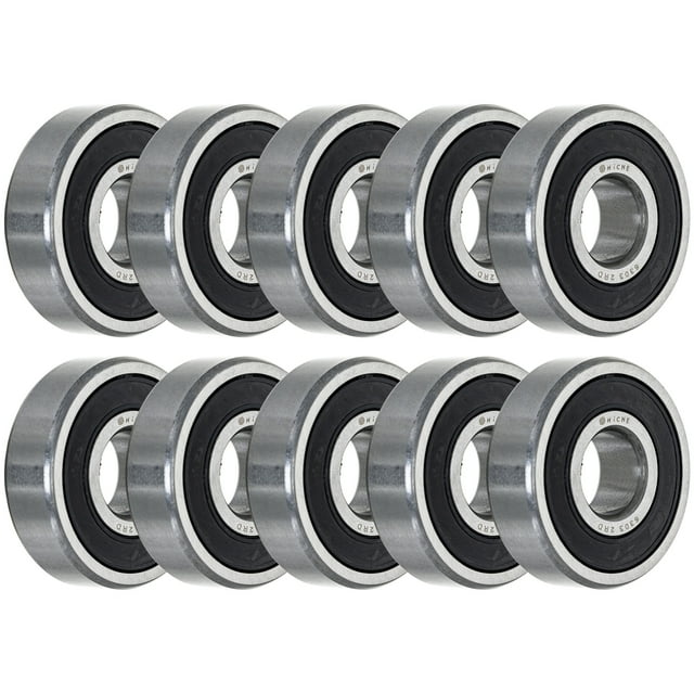 Niche Roulement de Roue 6303-2RDQE6 17x47x14mm Rangée Simple Gorge Profonde Lot de 10 519-CBB2214R