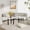 White+Black#2, variant on 360 degree Rotatable modern Coffee Table for Living Room, solid wood legs with simply assemble Cocktail Table, Rotating Modern Apartment Wood Furniture Walnut / Black / Grey Brown / White