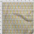 thumbnail image 4 of oneOone Cotton Poplin Yellow Fabric Geometric Sewing Material Print Fabric By The Yard 42 Inch Wide, 4 of 4