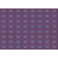 thumbnail image 1 of Ahgly Company Indoor Rectangle Patterned Purple Area Rugs, 8' x 10', 1 of 6