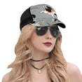 thumbnail image 5 of Picia Funny Beagle Active Dog Pattern Trucker Hat,Baseball Cap,Sun Protection Cap,Stylish Headwear,Leisure Cap,Outdoor Sports Cap, 5 of 7