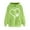 Green, variant on Feancey Cute Hoodies for Women Oversized Casual Heart Print Drawstring Hooded Sweatshirts Long Sleeve Fleece Fall Outfits with Pocket Black L