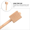thumbnail image 2 of Useful Wood Hammer Woodworking Mallet Practical DIY Hand Tool Leather Carving Accessory, 2 of 8