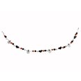 thumbnail image 1 of Way to Celebrate 6-Ft Halloween Garland with Black and Orange Poms, Complete with Ghosts and Bats, 1 of 6