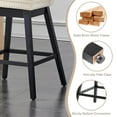 Austuff 26" Swivel Counter Height Bar Stools Set of 4 Velvet Counter