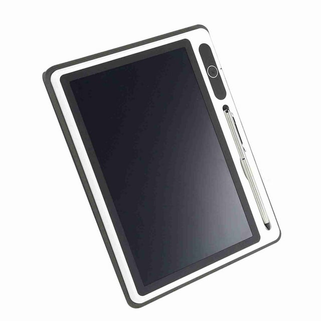 Flexible Electronic Notepad, High Practicality, Pressure Sensor, Traditional Paper Feeling Drawing Pad, Work and Study, Business Meetings, Daily Notes, Black With Faux