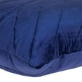 thumbnail image 5 of Parkland Collection Tobyn 20x20" Symmetry Quilted Fabric Throw Pillow in Blue, 5 of 7