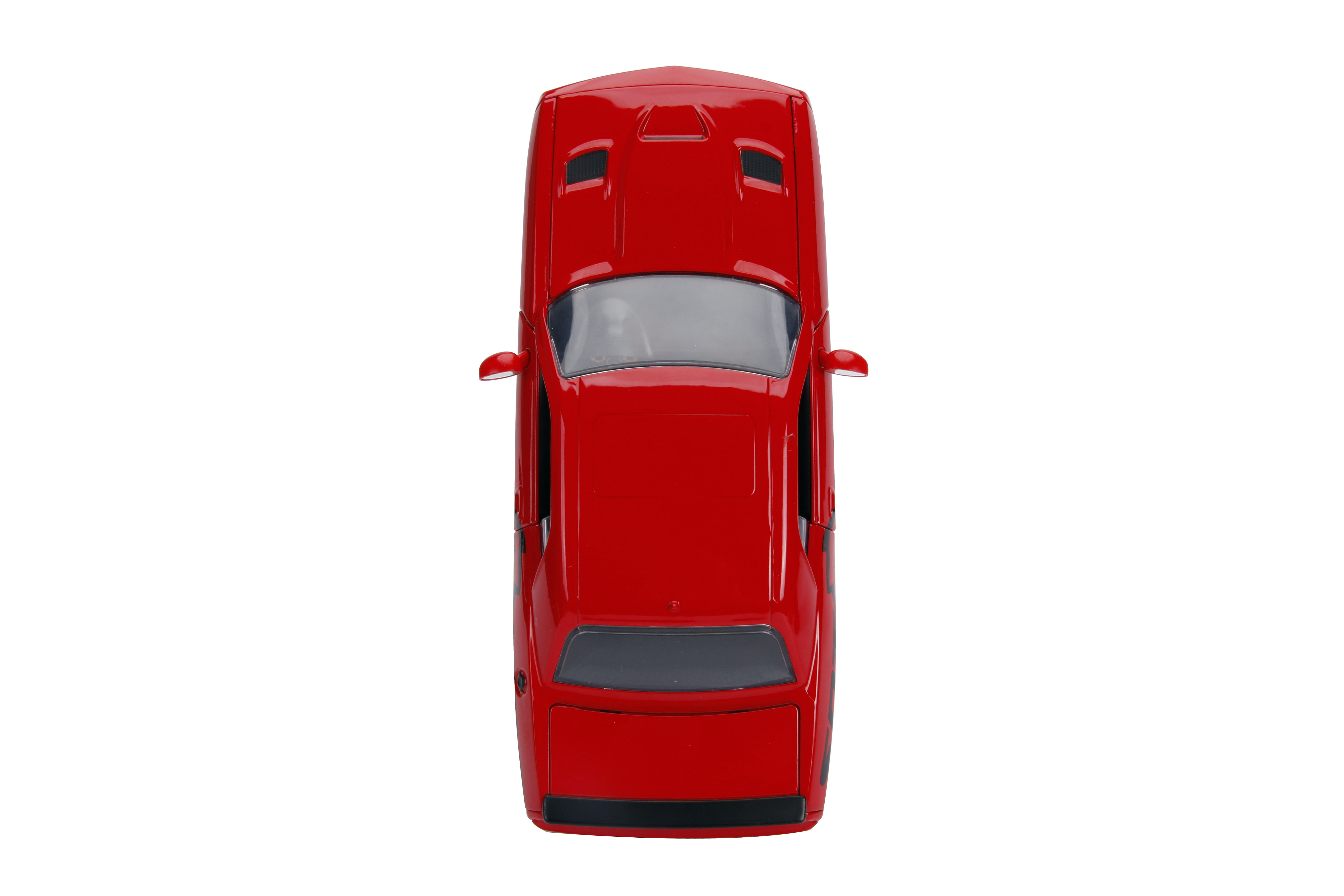 Jada Toys Big Time Muscle 1:24 Scale 2015 Dodge Challenger SRT Hellcat Die Cast Vehicle in Red(Selections May Vary)