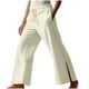 thumbnail image 2 of Pantalones largos para hombre, lisos, informales, a la moda, con bolsillos y cintura elástica, pantalones largos para hombre, 2 of 6