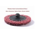 thumbnail image 3 of 50X 2 Inch Medium Surface Conditioning Discs Roll Lock Die Grinder Sanding Pads, 3 of 5