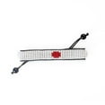 thumbnail image 3 of Japan Flag Bracelet: Handmade, Adjustable Beaded String, Boho Jewelry, Unisex Patriotic Gift, 3 of 8