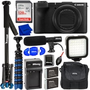 Canon PowerShot V1 Digital Camera 6390C001 International Model - 12PC Accessory Bundle