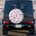 thumbnail image 3 of Kll No Drama Llama Tire Cover,Universal Wheel Tire Cover For Trailer, Rv, Suv, Truck,Camper And Many Vehicle,(14 Inch), 3 of 7