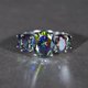 thumbnail image 1 of Fashion Eternity Rings Luxury Jewelry Wedding Engagement For Women Girls Gift, 1 of 5
