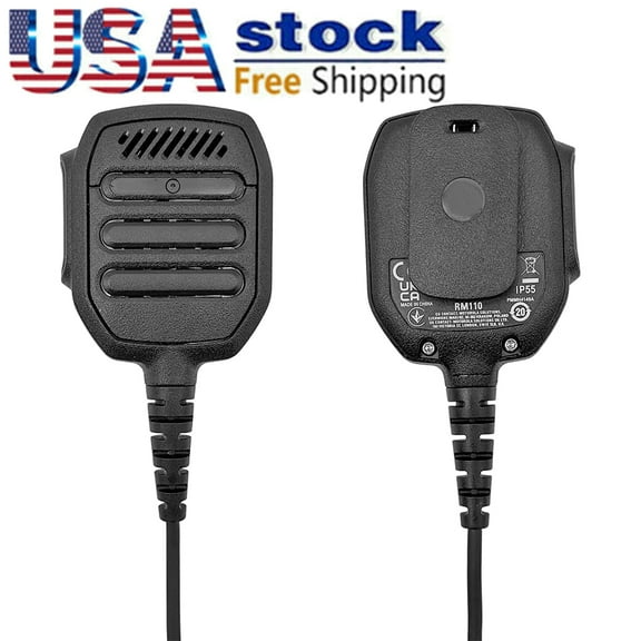 PMMN4149A PMMN4148A RM110 Remote Speaker Microphone 3.5mm Audio Jack IP55 For R2 CP110d Portable Radio