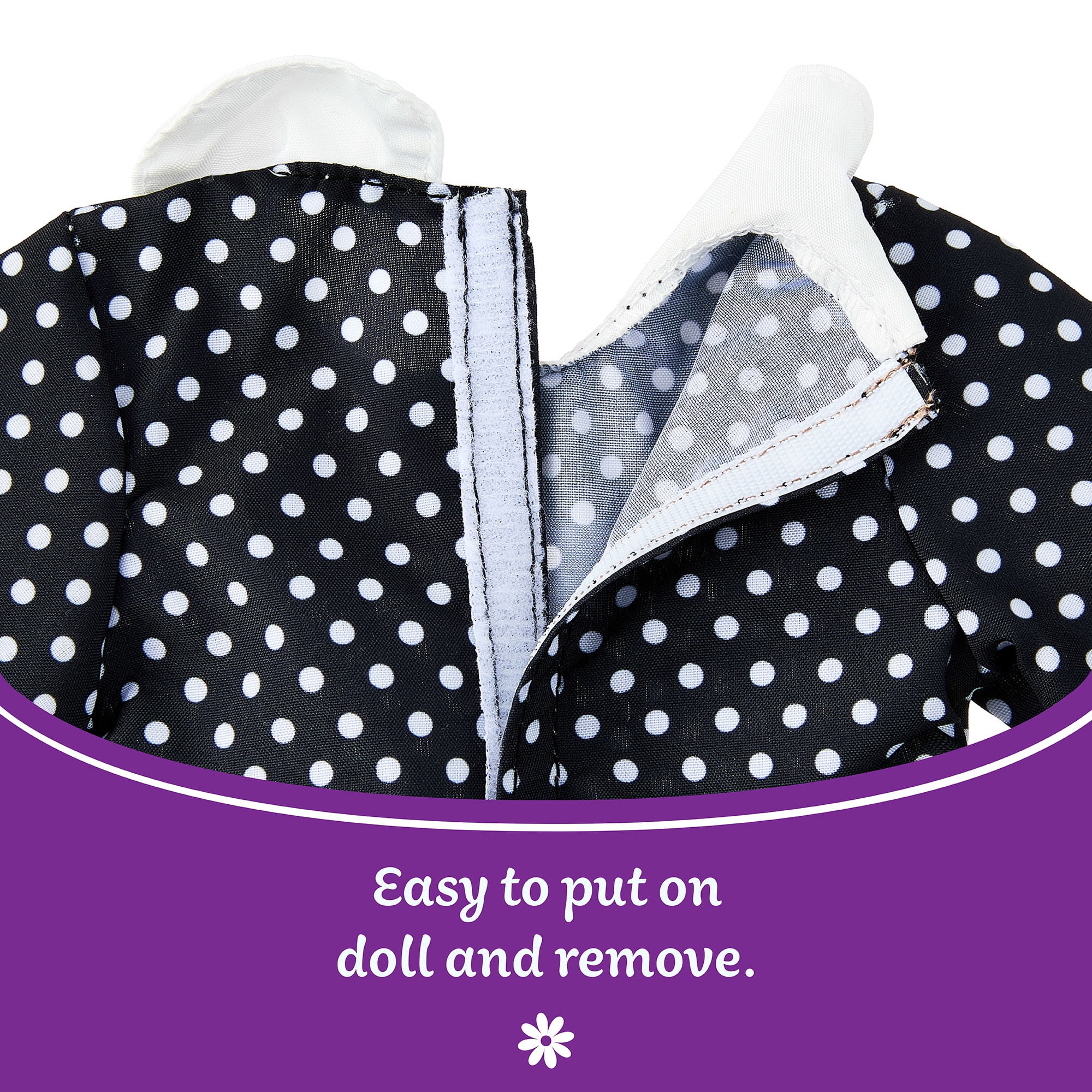 My Life As Black and White Fashion Set for 18-inch Dolls, 2 Pieces