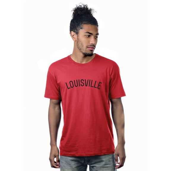 Daxton Premium Basic Crew Neck Short Sleeve Tshirt Cities Louisville  Letter