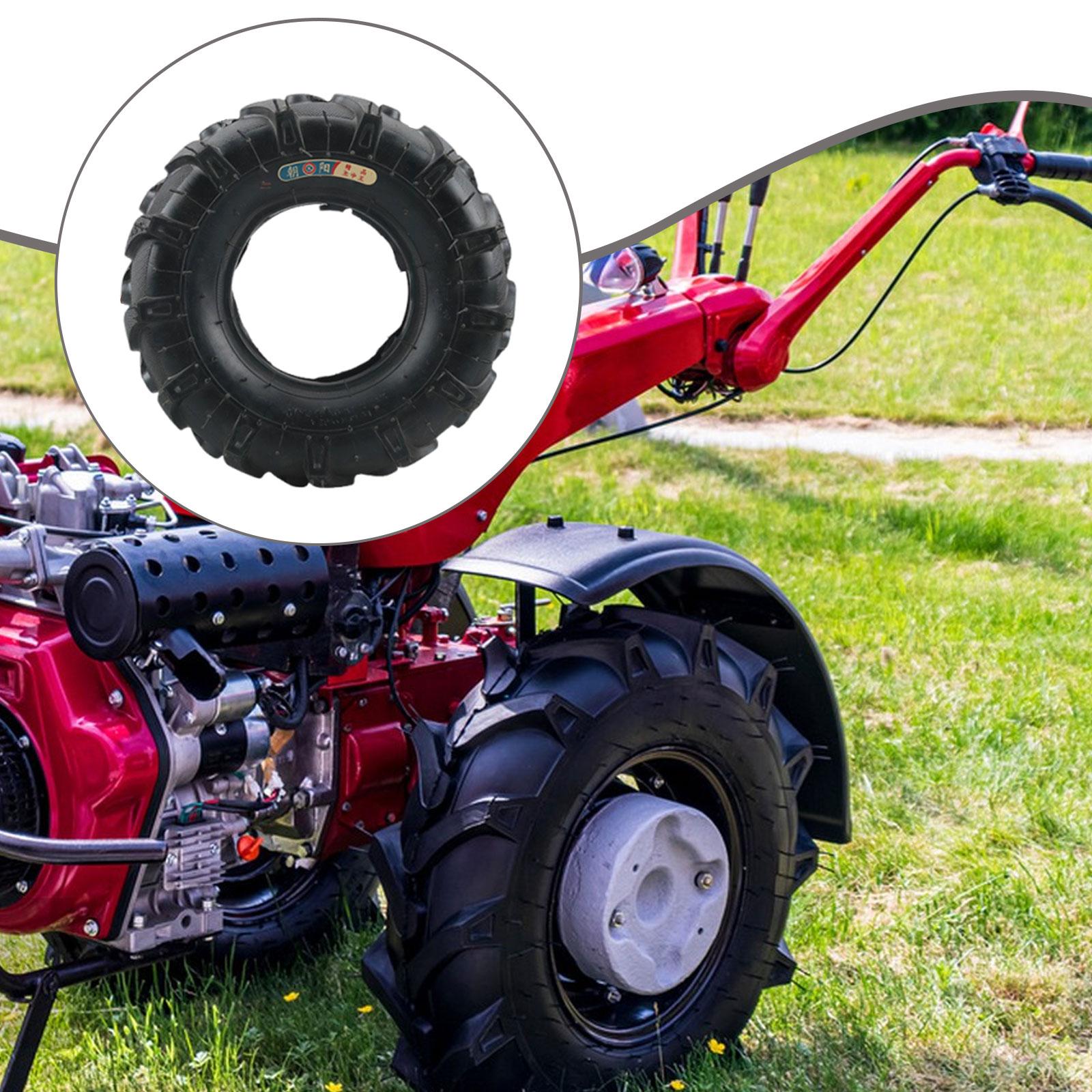 Agricultural Tiller Tire Cultivator Wheel Micro Tiller Spare Rubber Material for Farm and Garden Equipment Use