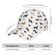 thumbnail image 2 of Fotbe Labrador Retriever Dog Gorro Clásico de Béisbol, Gorra Ajustable con Broche Snapback, Gorro de Exterior de Algodón Suave, 2 of 6