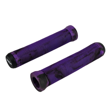 Grips BMX OD Flangeless 135mm Black/Purple