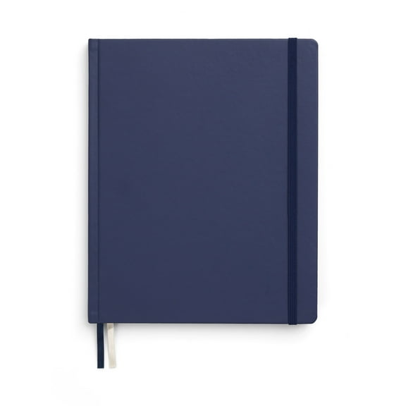 Staples TRU RED Large Hard Cover Ruled Journal Blue (TR55581)