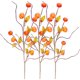 thumbnail image 1 of 3 ramas de calabaza artificiales de otoño, tallos de bayas de calabaza artificiales, adorno para relleno de jarrón., 1 of 5