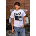 thumbnail image 4 of Retro NASA Deep Space Exploration Men's Graphic T Shirt Tees Brisco Brands L, 4 of 4