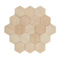 thumbnail image 4 of Chips de madera hexagonales en blanco, placa de madera sin terminar, manualidades decorativas, etiquetas de boda, regalos de Navidad en blanco, 100 Uds., 4 of 4