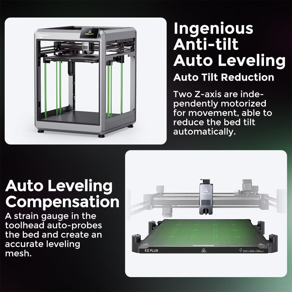 Creality K2 Plus 3D Printer, Support Multi Color Printing Needs