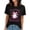 yue866-Black, variant on Breast Cancer Awareness T-Shirt for Women Short Sleeve Crew Neck Casual Tees Navy XXL