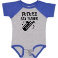 thumbnail image 3 of Inktastic Future Saxophone Player Sax Music Boys or Girls Baby Bodysuit, 3 of 5