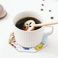 thumbnail image 5 of Lsque Pikmin Pattern 4" Drink Coasters Set of 6, Leather Absorbent Coasters, Table Coaster Set Decorative Coffee Cup Coasters Housewarming Gift, 5 of 7