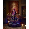 thumbnail image 3 of Barbie Signature 2022 Dia De Muertos Collectible Doll with Ruffled Dress and Flower Crown, 3 of 7