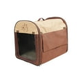 thumbnail image 2 of Bulk Buys OD943 Pet Carrier Bag, Brown & Beige, 2 of 3