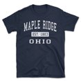 thumbnail image 1 of Maple Ridge Ohio Classic Established Men's Cotton T-Shirt, 1 of 1
