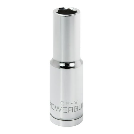 UPC: 0028907278902 | Powerbuilt 1/2 Inch Drive x 12 MM 6 Point Deep Socket – 642219