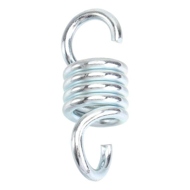 Chaise Hamac Balançoire de Porche Suspendue Ressort en Acier Inoxydable Robuste Hamac Balançoire Crochets Pivotants Doubles (7mm)