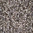 thumbnail image 2 of Miyuki Delica Seed Beads – Size 11/0 (1.6 mm), DB1772, Sparkle Pewter-Lined Crystal AB, 7.2 g, Approx. 1440 Beads, 2 of 7