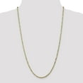 thumbnail image 2 of 14K Yellow Gold 2.75mm Flat Figaro Chain 20 Inch, 2 of 5